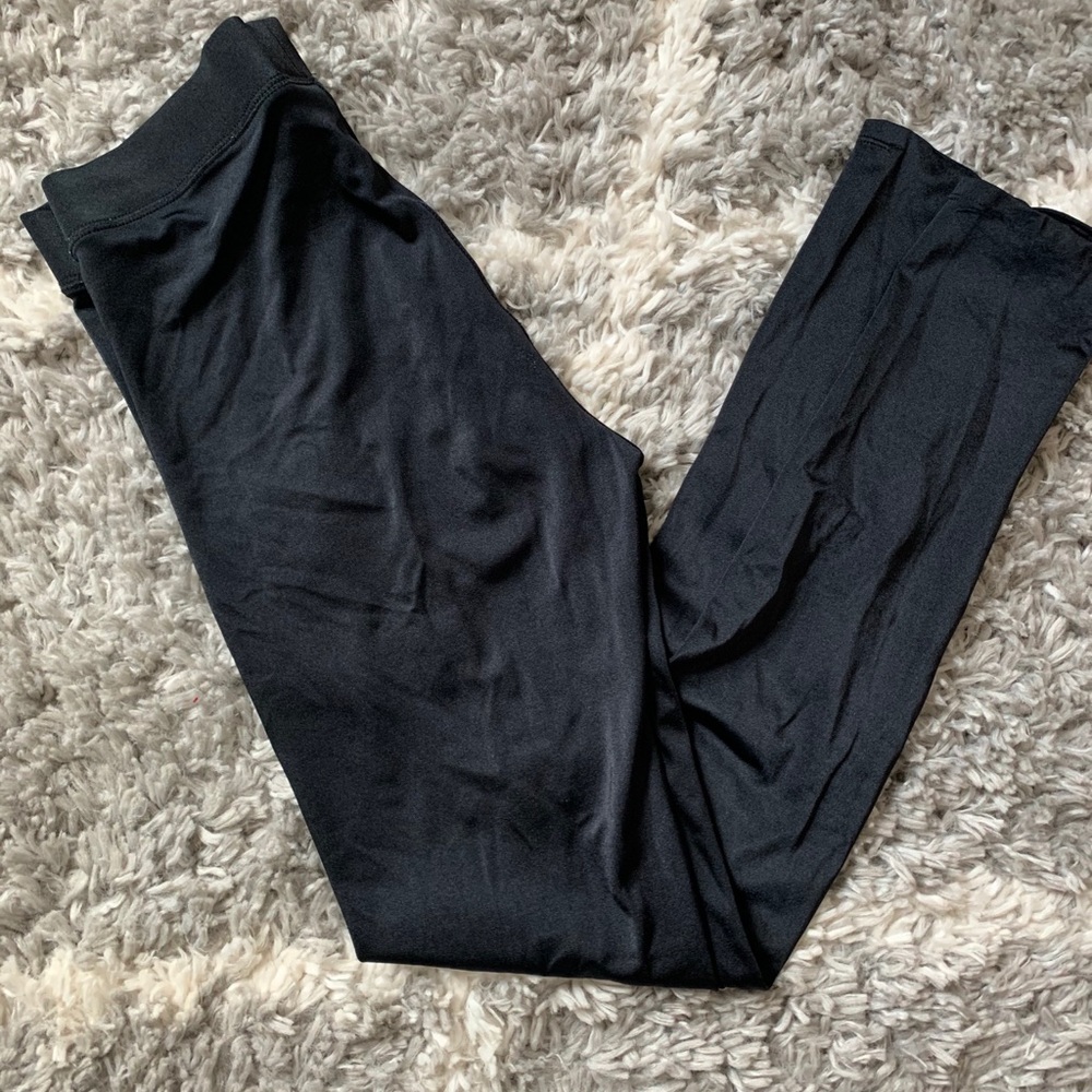 Solid black VS pink leggings SIZE SMALL